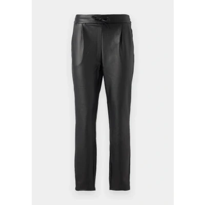Image of Vero Moda Vmeva Loose String Trousers, Women&#039;s, Size: 8x34, Black