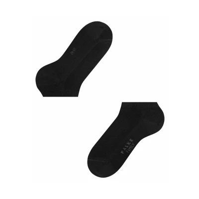 Image of Falke Family Sneaker Socks Everyday Casual black, Men&#039;s, Size: 8.5 11, Black