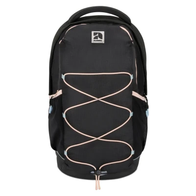 Image of audetic AERO School bag for kids, Size: One Size, Schwarz/rosa
