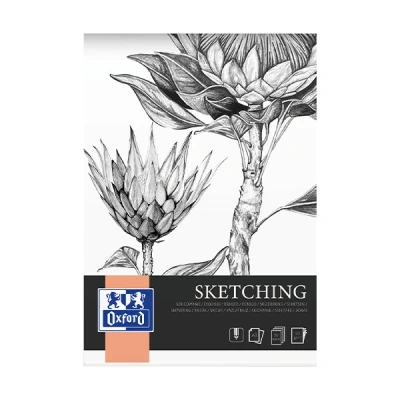 Image of Oxford Sketch pad A3, 50 Sheets, 120 g, glued on The Sides