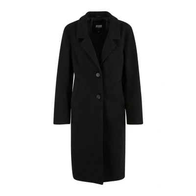 Image of Urban Classics Classic coat, Women&#039;s, Size: 3XL, Black