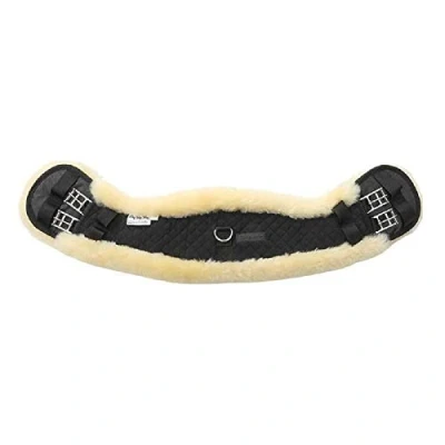 Image of Kavalkade Short horse girth with lambskin Moon