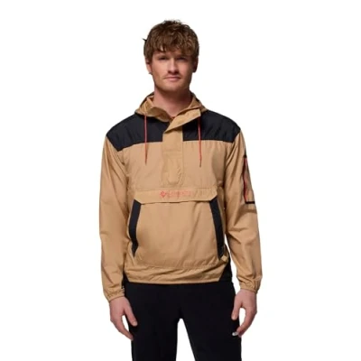 Image of Columbia CHALLENGER Windbreaker, Men&#039;s, Size: XXL, Canoe/black