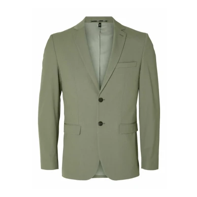 Image of Selected Homme FLEX Blazer jacket, Men&#039;s, Size: 46, Vetiver