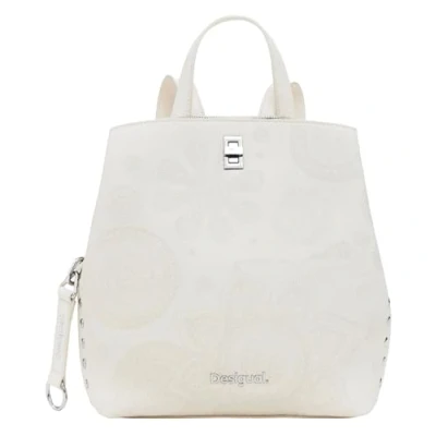 Image of Desigual Rucksack, Women&#039;s, Size: One Size, Broke white