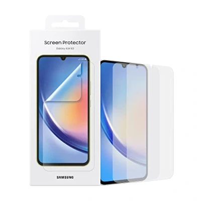 Image of Samsung Plastic Clear Screen Protector Galaxy A34