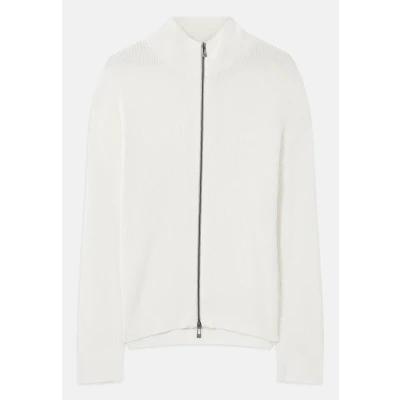 Image of Armani Exchange Cardigan Cardigan, Men&#039;s, Size: Medium, Off white
