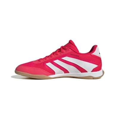 Image of adidas Performance Predator League Indoor football boots, Men&#039;s, Size: 9.5, Lucid red/footwear white/core black Synthetics/textile