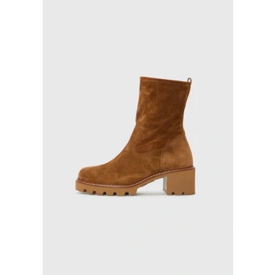 Image of Paul Green Women&#039;s Ankle Boots, Classic Medium Brown 00x, 37.5 EU