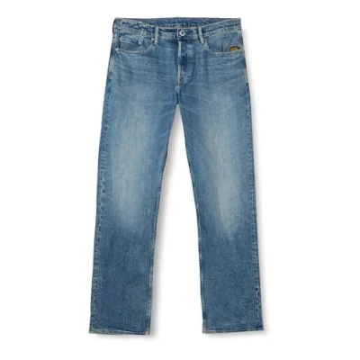 Image of G Star Dakota Regular Straight leg jeans, Men&#039;s, Size: 31x32, Faded monsoon