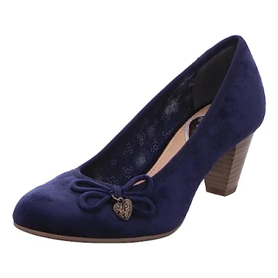 Image of s.Oliver Classic heels, Women&#039;s, Size: 410, Navy shoes