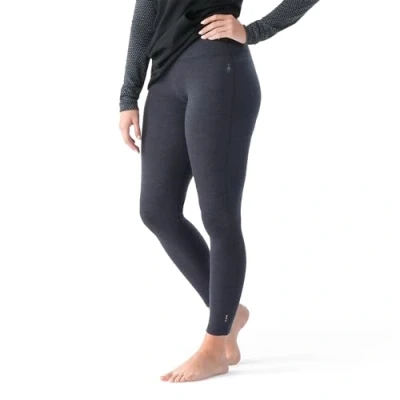 Image of Smartwool Classic Thermal Merino Base Layer layer, Women&#039;s, Size: Large, Charcoal heather