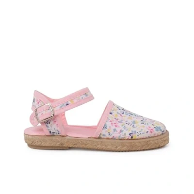 Image of Pisamonas Espadrilles for kids, Size: 11K, Rosa Cotton