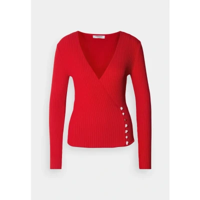 Image of Morgan Women&#039;s Pullover Sweater, Red, XS