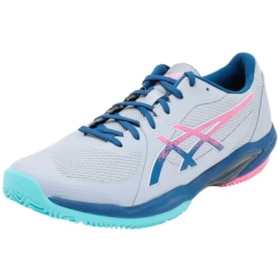 Image of Asics Solution Swift FF 2 Padel shoes, Men&#039;s, Size: 8.5, Grey blue/mako blue Textile/synthetics