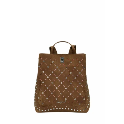 Image of Desigual Rucksack, Women&#039;s, Size: One Size, Brown