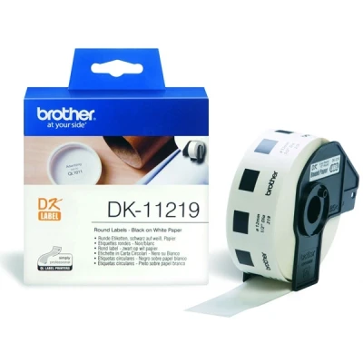 Image of BROTHER Label Roll, Black, Standard Yield