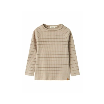 Image of Lil&#039; Atelier Long sleeved top for kids, Size: 7y, Pure cashmere