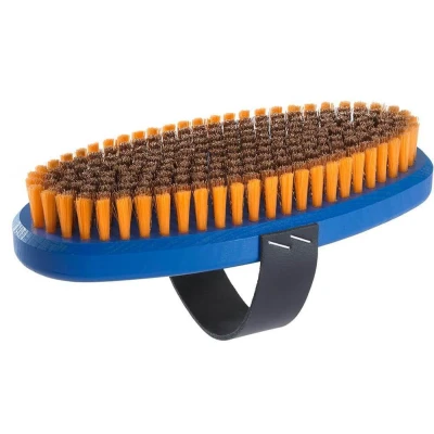 Image of Holmenkol OvalBrush Bronze Long Wire Ski and snowboard maintenance tool