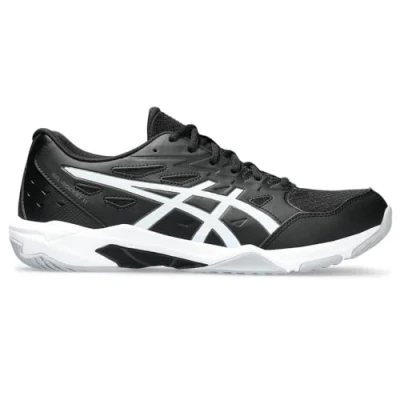 Image of Asics Gelrocket 11 Volleyball shoes, Men&#039;s, Size: 12, Black/gunmetal Imitation leather/ textile