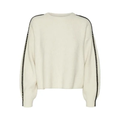 Image of Vero Moda Vmzora O NECK Jumper, Women&#039;s, Size: XS, Birch