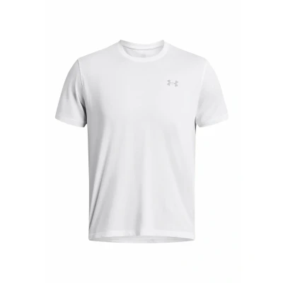Image of Under Armour Launch TEE Sports Tshirt, Men&#039;s, Size: Small, White