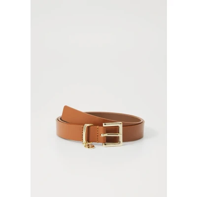 Image of HUGO Amelia Belt, Women&#039;s, Size: 38&quot;, Medium brown