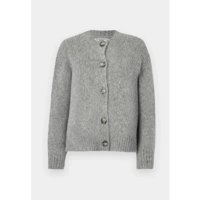 Image of Marc O&#039;Polo Denim Cardigan LONG Sleeve CREW NECK Cardigan, Women&#039;s, Size: Large, Stone melange