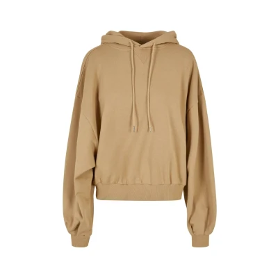 Image of Urban Classics Oversized Hoodie, Women&#039;s, Size: XS/S, Unionbeige