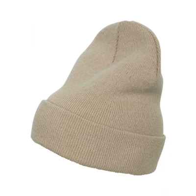 Image of Flexfit Yupoong Heavyweight LONG Beanie, Size: One Size, Croissant