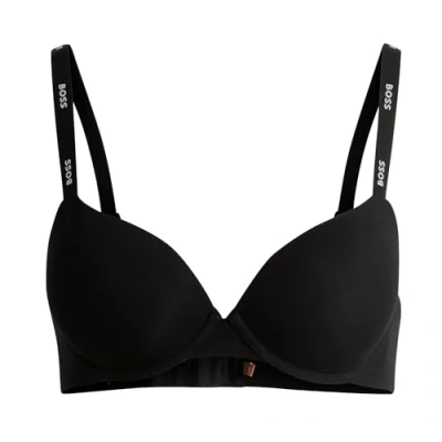 Image of BOSS Underwired bra, Women&#039;s, Size: 32B, Black