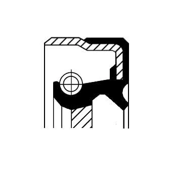 Image of Shaft Seal, differential CORTECO 01033752B