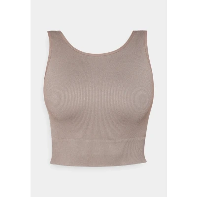 Image of ONLY Play Onpjaia LIFE Lounge SEAM Top, Women&#039;s, Size: M/L, Brown