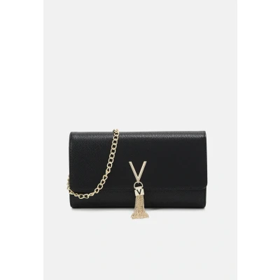 Image of Valentino Bags Divina Cross body bag, Women&#039;s, Size: One Size, Nero/gold