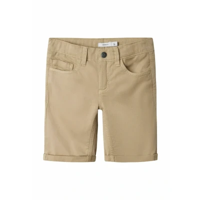 Image of NAME IT Boys Nkmsilas Isak L TWI Shorts 3122 Mf Tb, Island Fossil, 104