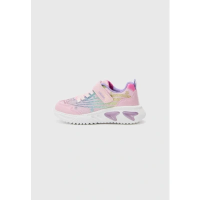 Image of Geox Trainers pink/multicoloured for kids, Size: 7K, Pink/multi/coloured shoes