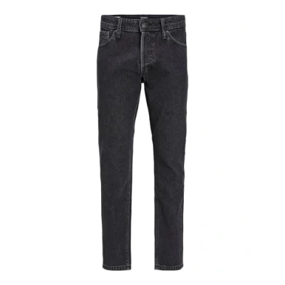 Image of Jack &amp; Jones Straight leg jeans, Men&#039;s, Size: 42x30, Black denim