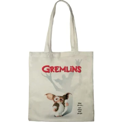 Image of Gremlins Unisex Bwgremmibb001 TOTE BAG, Ecru, 38 x 42 cm, Utility