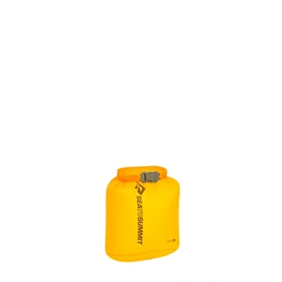 Image of Sea to Summit Ultra SIL Dry Bag XS 3L Waterproof Storage &amp; Organization Roll Top Patented Field Repair Buckle Fabric for Backpacking 17.1 x 14 20.7cm Zinnia Yellow 30g,