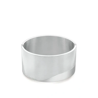 Image of Calvin Klein Bracelet silvercoloured, Women&#039;s, Size: One Size, Silver coloured