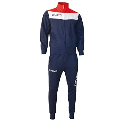 Image of Givova, suit campo, blue/red, 3XS
