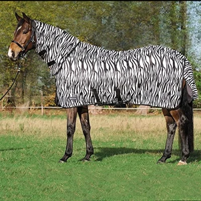 Image of Busse Paddock Fly rug Comfort Pro Zebra
