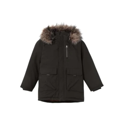 Image of Name it Nkmmaster Winter jacket for kids, Size: 8y, Black