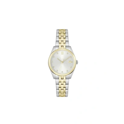 Image of Lacoste Tuilerie Watch gold silberweiss gold, Women&#039;s, Size: One Size,