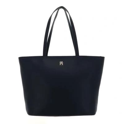 Image of Tommy Hilfiger Women&#039;Sth ESSENTIAL SC TOTE CORP Tote, Blue, One Size, Space TH