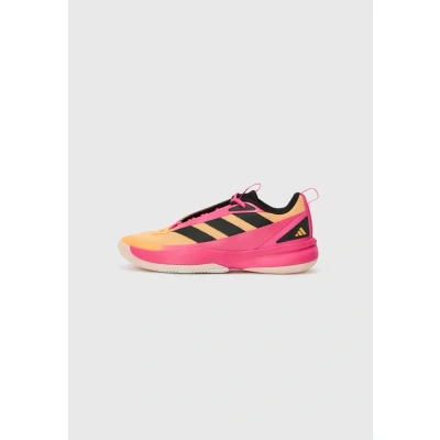 Image of adidas Performance Subzone Basketball shoes, Men&#039;s, Size: 10, Hazy orange/core black/shock pink shoes