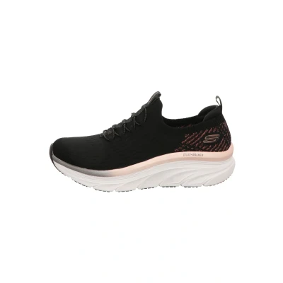 Image of Skechers Sport D&#039;LUX Walker Trainers, Women&#039;s, Size: 4.5, Schwarz Synthetics