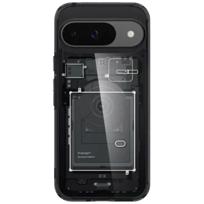 Image of Spigen Ultra Hybrid Zero One TPU Back Cover Transparent Google Pixel 9/9 Pro