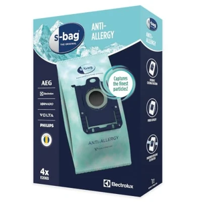 Image of Electrolux Vacuum cleaner bag s anti allergy e206s 4 pieces 9001684605