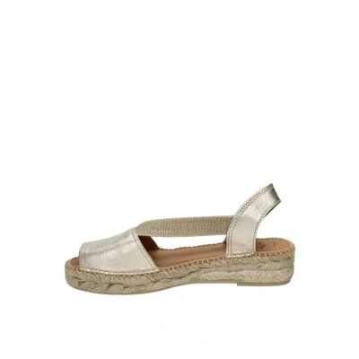 Image of Toni Pons ETNA Espadrilles, Women&#039;s, Size: 6, Goud Leather